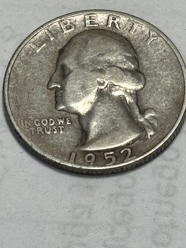 1952 S Washington Quarters