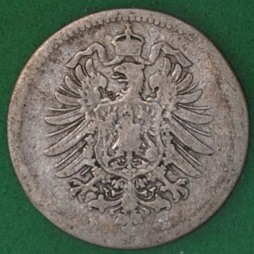 1874E Germany/Third Reich 20 Pfennig VG