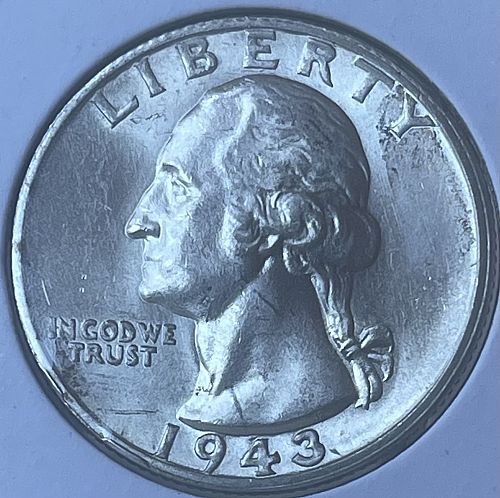 1943-S Washington Silver Quarter