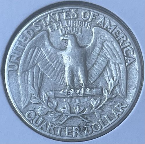 1938-P Washington Silver Quarter