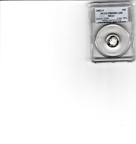 2002   S    SILVER  PROOF  ROOSEVELT DIME  -  PF 69