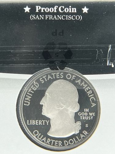 2018-S Block Island National Wildlife Refuge - 3 Coin Quarter Set P,D,&S