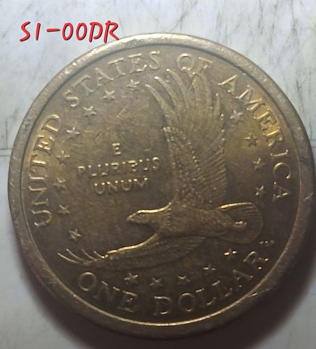 2000 D NATIVE AMERICAN SAGAWEA DOLLAR COIN
