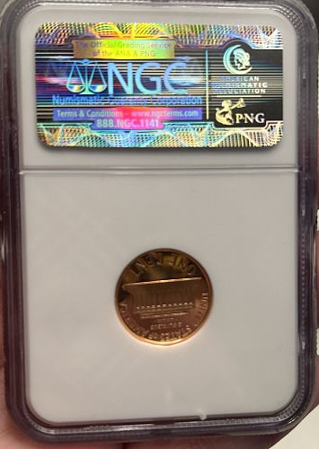 1998 S one cent ultra cameo PF 69RD