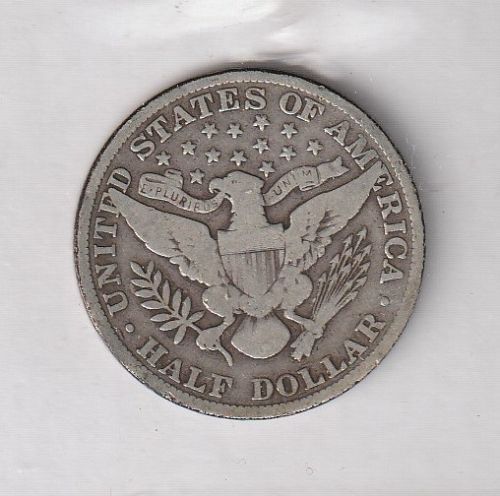 1904 BARBER 1/2 DOLLAR G-4 CONDITION 90% SILVER USING ANA GRADING STANDARDS