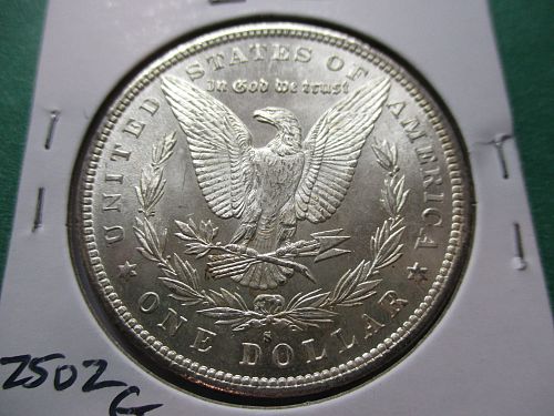 1879-S Rev 79  MS62 Morgan Dollar.  Item: DM 79SR79-34.