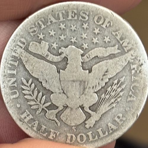 1902 s Barber Half Dollar