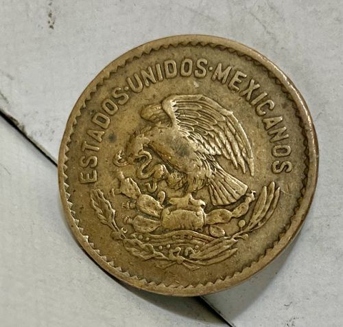 1955 Mexico 5 centavos