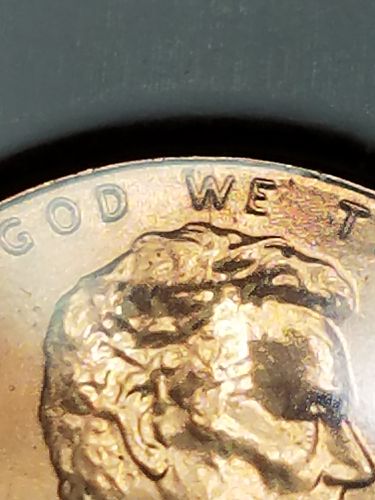 2023 P Lincoln Shield Cent Penny SPIKED HEAD Die Break Error