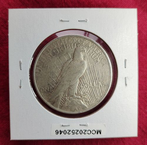 1922 P Peace Dollar - Free Shipping for additional coins purchased on same invoice.