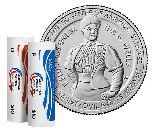 2025 P&D Ida Bell Wells American Women Quarters