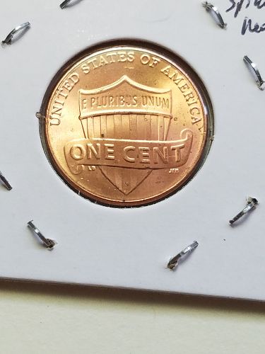2021 D Lincoln Shield Cent Penny SPIKED HEAD Die Break Error