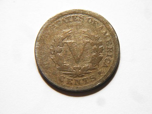 1893 Liberty V Nickel