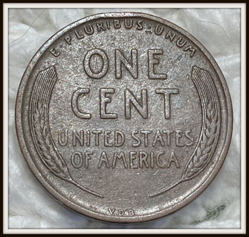 1909-P VDB 1C Lincoln Wheat Cent (VF)