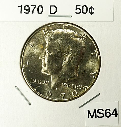 1970 D Kennedy Half Dollar