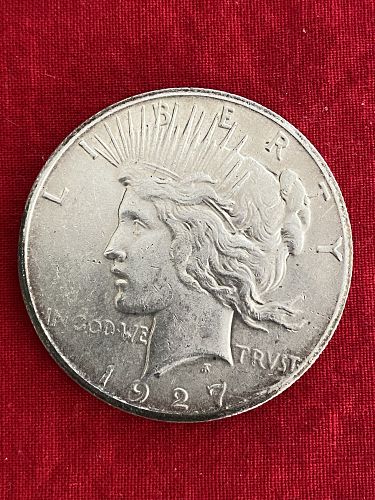 1927-P- Peace Dollar