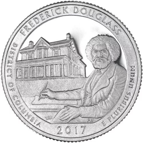 2017   S   PROOF   FREDERICK DOUGLAS   QUARTER