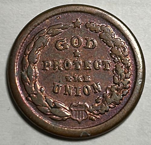 1863 Civil War Token 31352
