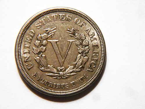 1883 *Without Cents* Liberty V Nickel