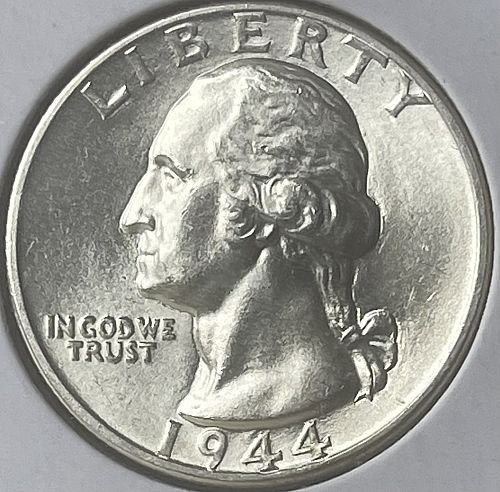 1944-D Washington Silver Quarter
