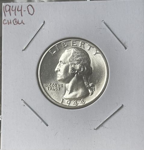 1944-D Washington Silver Quarter
