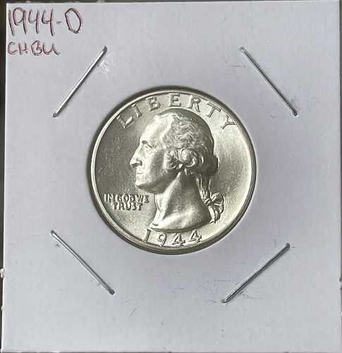 1944-D Washington Silver Quarter
