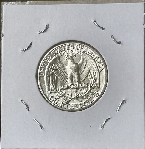 1944-D Washington Silver Quarter