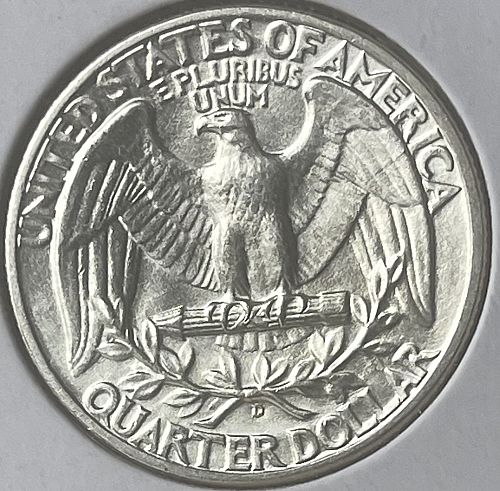 1944-D Washington Silver Quarter