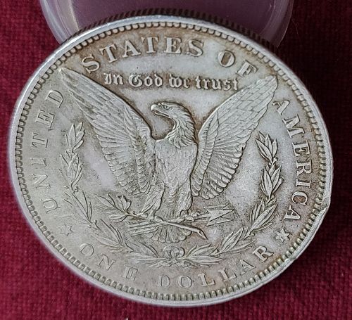 1896 P Morgan Dollar - Free Shipping for additional coins purchased on same invoice.
