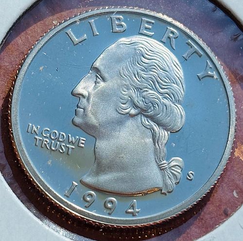Washington Quarter PROOF cameos, set of FOUR