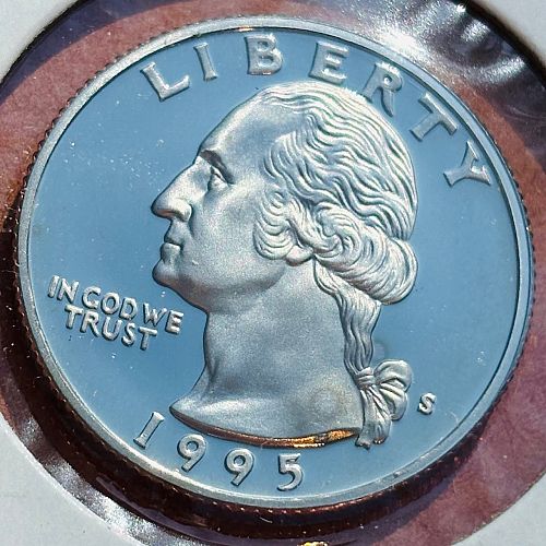 Washington Quarter PROOF cameos, set of FOUR