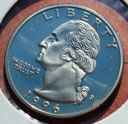 Washington Quarter PROOF cameos, set of FOUR