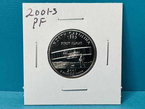 2001-S North Carolina 50 State Quarter Proof
