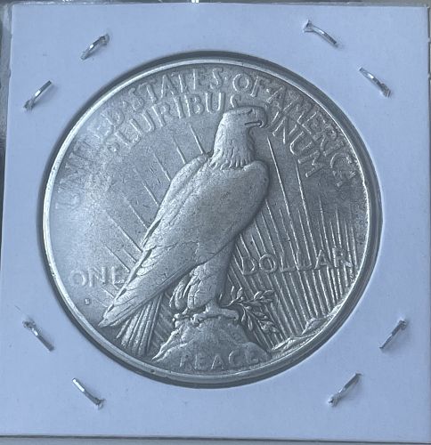1934-S Peace Silver Dollar • Nice Problem Free Key Date Original Surfaces