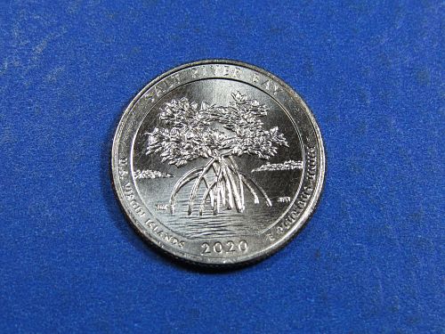 2020-P QUARTER "SALT RIVER BAY" U.S.VIRGIN ISLANDS (UNCIRCULATED) LOT H612