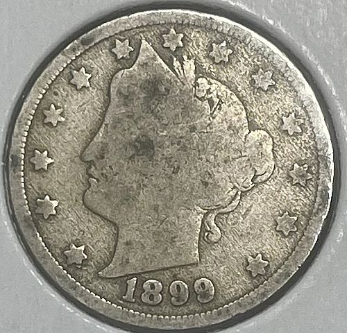 1899-P Liberty Victory Nickel