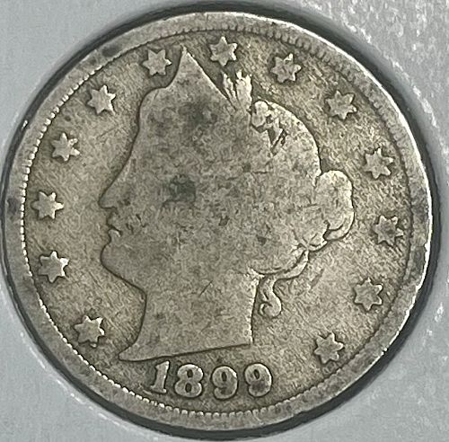 1899-P Liberty Victory Nickel