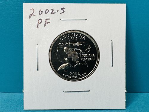 2002-S Louisiana 50 State Quarter