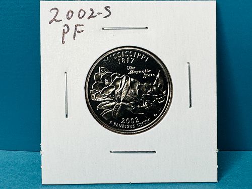 2002-S Mississippi 50 State Quarter