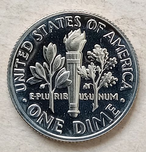 1991 S Proof Roosevelt Dime • DCAM GEM