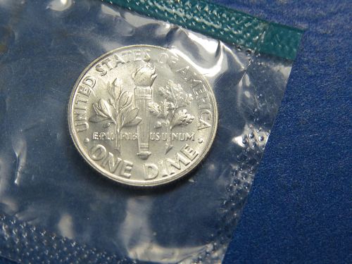 1964-P ROOSEVELT DIME (UNCIRCULATED IN CELLO) 90% SILVER ~ LOT H657