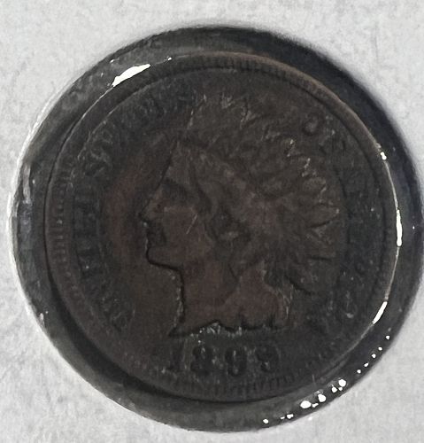 1899 Indian Head Cent Ungraded Uncertified Circulated