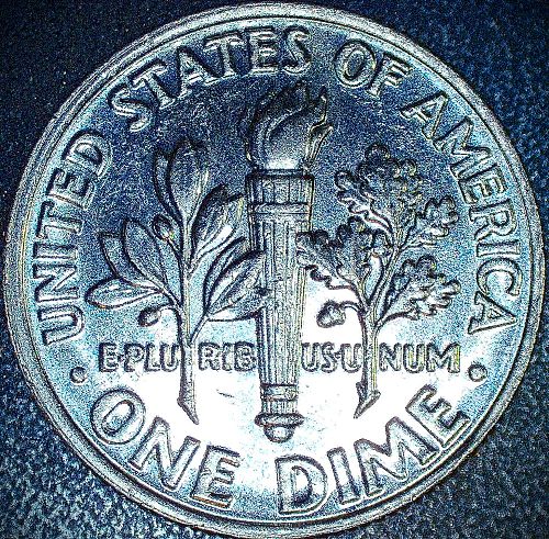 2013 D Roosevelt Dime Gem BU Full Split Bands