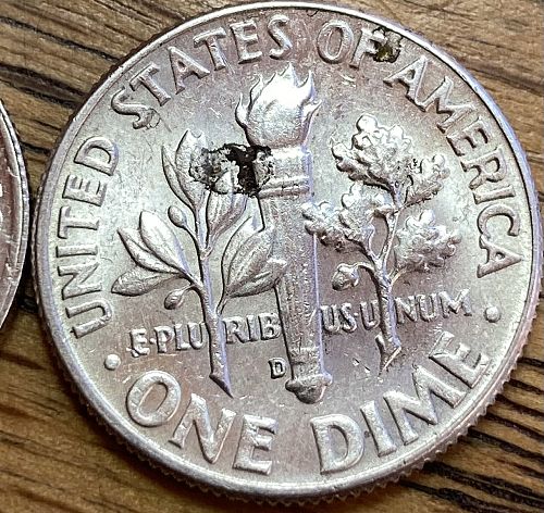1964P and D both mints Roosevelt dime in a 2 coin lot