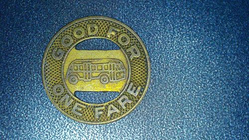 York Bus Company York, PA One Fare Token