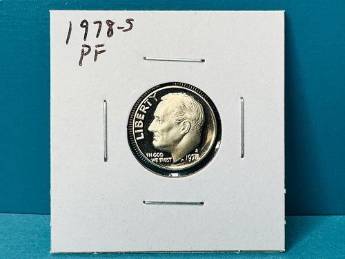 1978-S Proof Roosevelt Dime