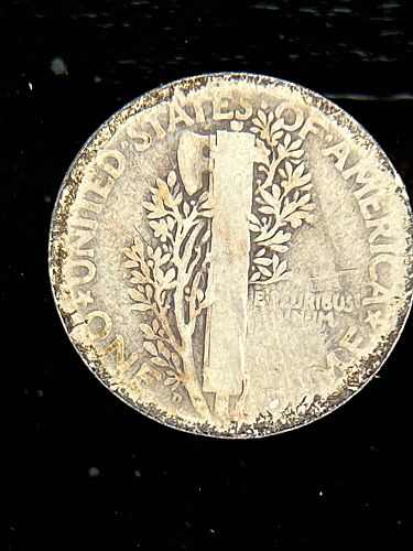 1926-D 90% Silver Mercury Dime