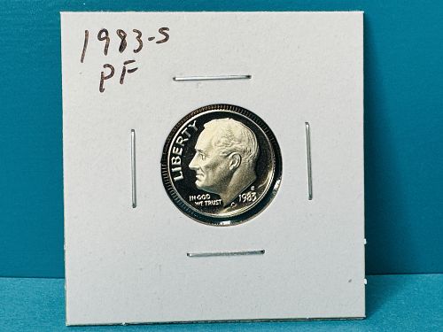 1983-S Proof Roosevelt Dime