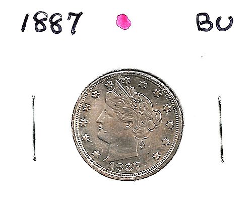 1887  Liberty Nickel***BU***