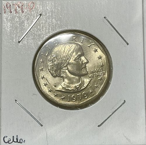 1979-P Susan B Anthony Brilliant Uncirculated US Clad Dollar